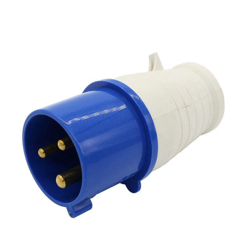 3芯32A220V工业插头插座连接器防水防爆ZZ023/123/223/323连接器