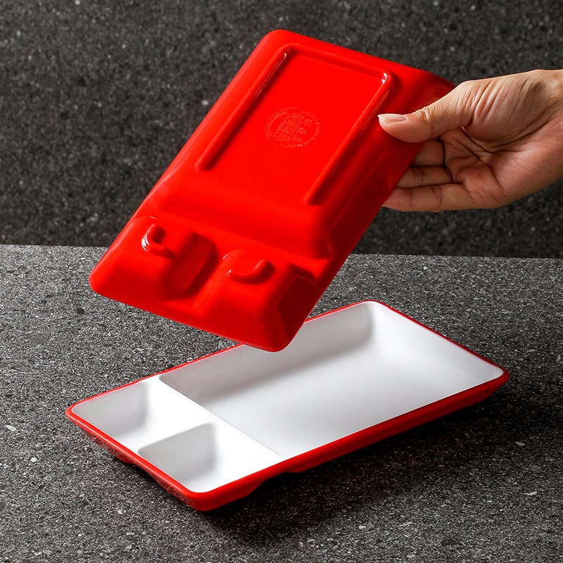 密胺烤肉烧烤蘸料盘子酱料调料多格碟分格烤串糍粑鸡米花小酥肉盘