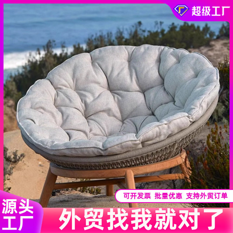 户外藤编桌椅阳台茶几组合休闲沙发露天庭院花园现代创意餐厅家具
