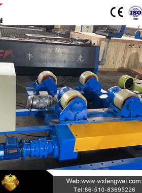 小型丝杆可调式丰玮行走滚轮架可调节涡轮管道支架