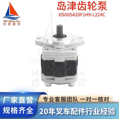 叉车配件叉车齿轮泵岛津原厂液压油泵天津岛津TMG1H23A2H5-R848DH