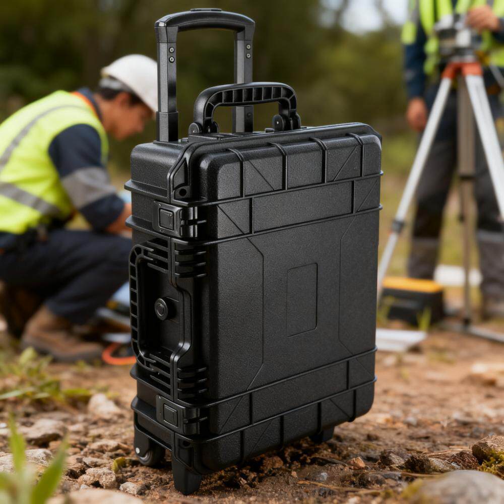 IP67三防工具箱大容量移动式拉杆工具箱PP材质防水防尘防潮安全箱