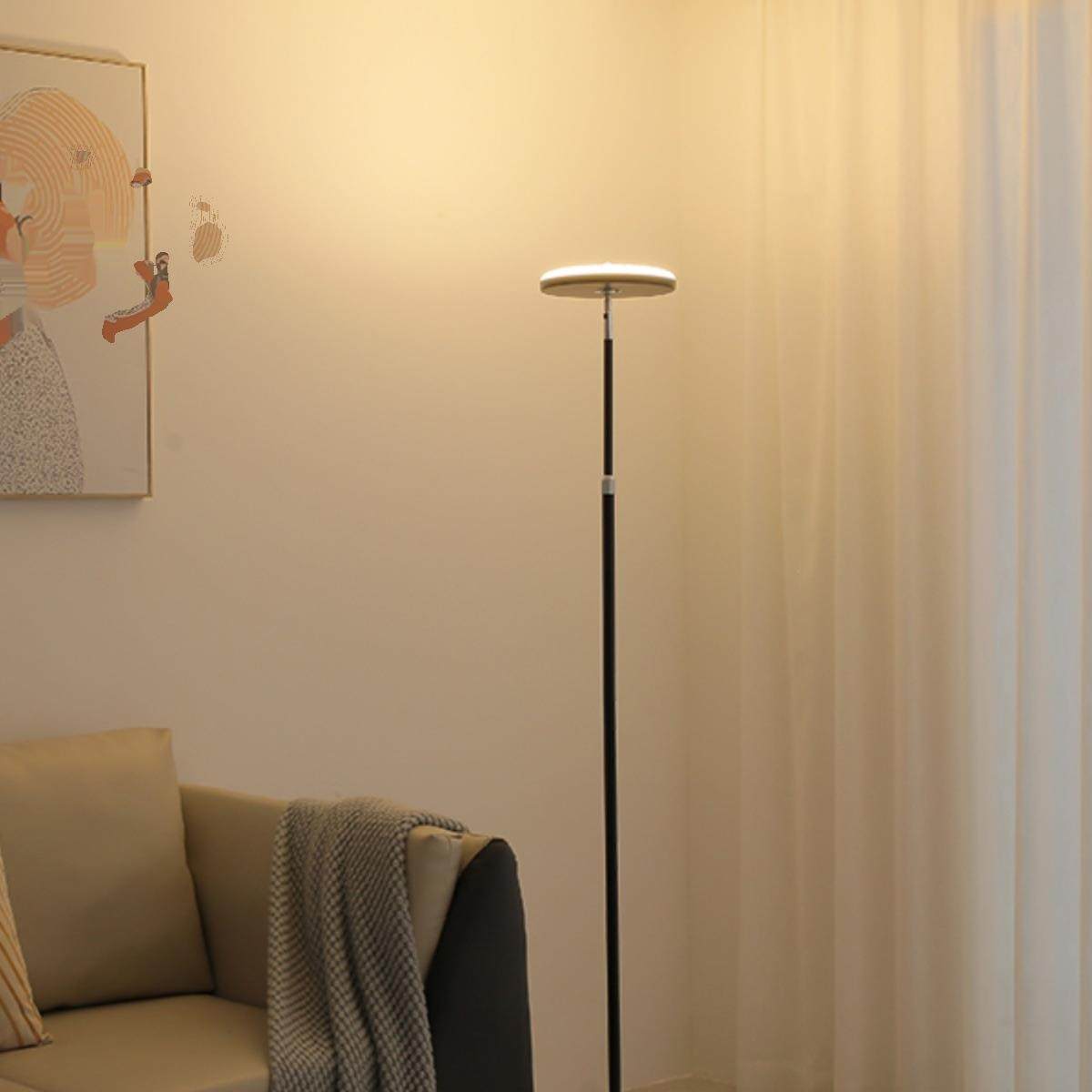 LED落地灯客厅餐厅书房卧室床头超亮阅读创意氛围补光护眼智能灯