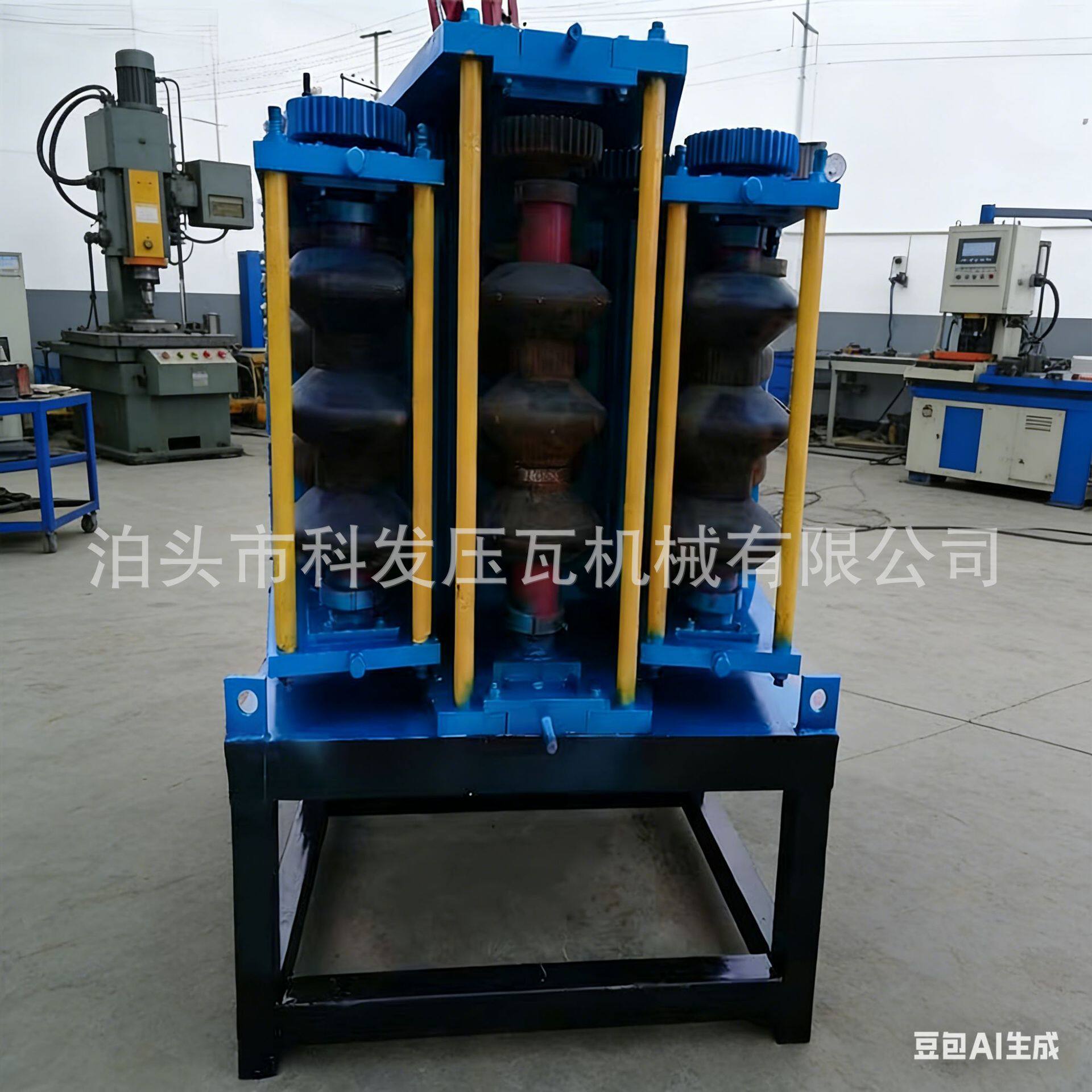 高速公路护栏板成型机2波3波护栏弯弧设备m型护栏打弯机