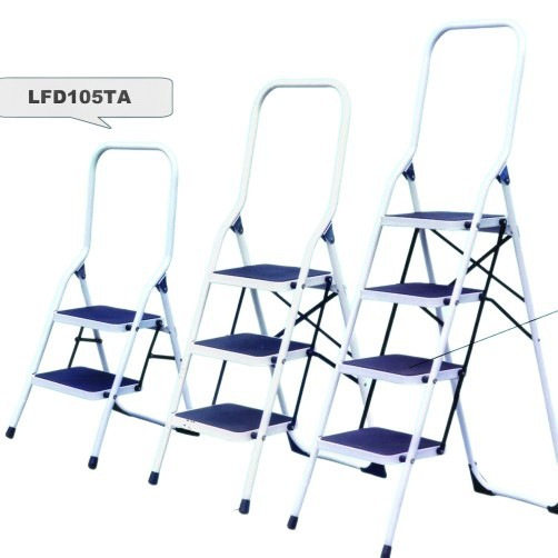 供应金锚铁梯具LFD105TA重型宽踏板铁梯白色