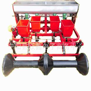 春花生播种机起垄施肥播种机夏花生播种机精播种农用油砂豆播种机