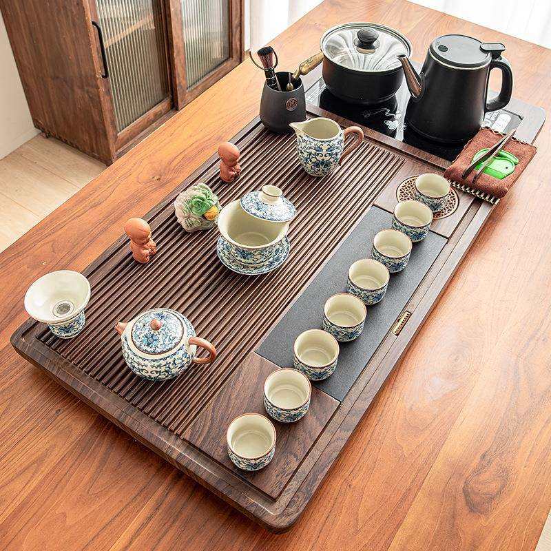 茶具套装家用泡茶壶整套功夫一体大茶台茶盘全自动底部上水烧水壶,电子元器件市场,其它元器件,淘宝优惠券,粉丝福利购,淘宝优惠卷