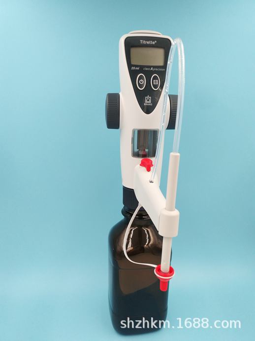 普兰德brand 25ml电子数字可调量程瓶口滴定器 4760151