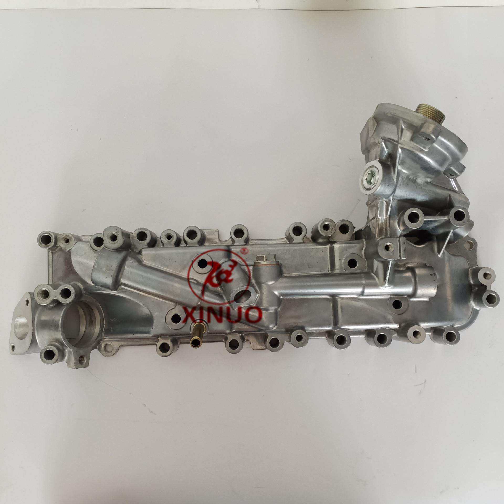 汽车配件机油冷却器盖4JJ1油冷器盖散热器芯