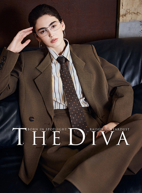 THE DIVA现货/经典复古青铜棕重磅