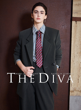 THE DIVA 经典复古安静灰 重磅