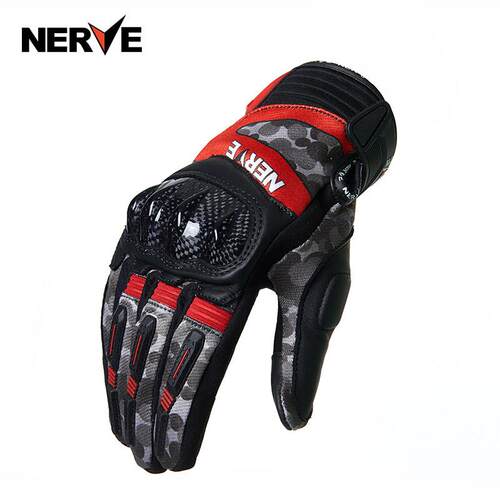 清仓特价NERVE涅夫摩托车手套男夏季骑行防摔透气骑士机车手套女