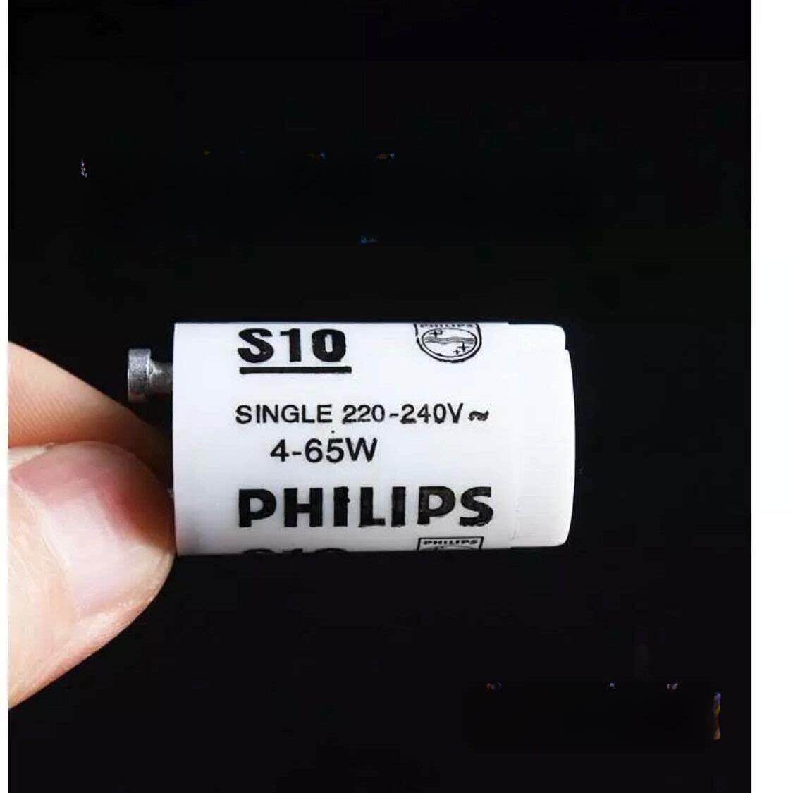 启辉器S10C10 4-65W日光灯老式荧光灯启动器跳泡220v跳器