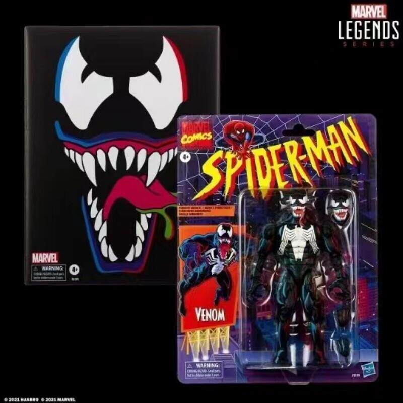 漫威 Marvel Legends毒液SDCC限定 蜘蛛侠共生体锤头可动手办玩具
