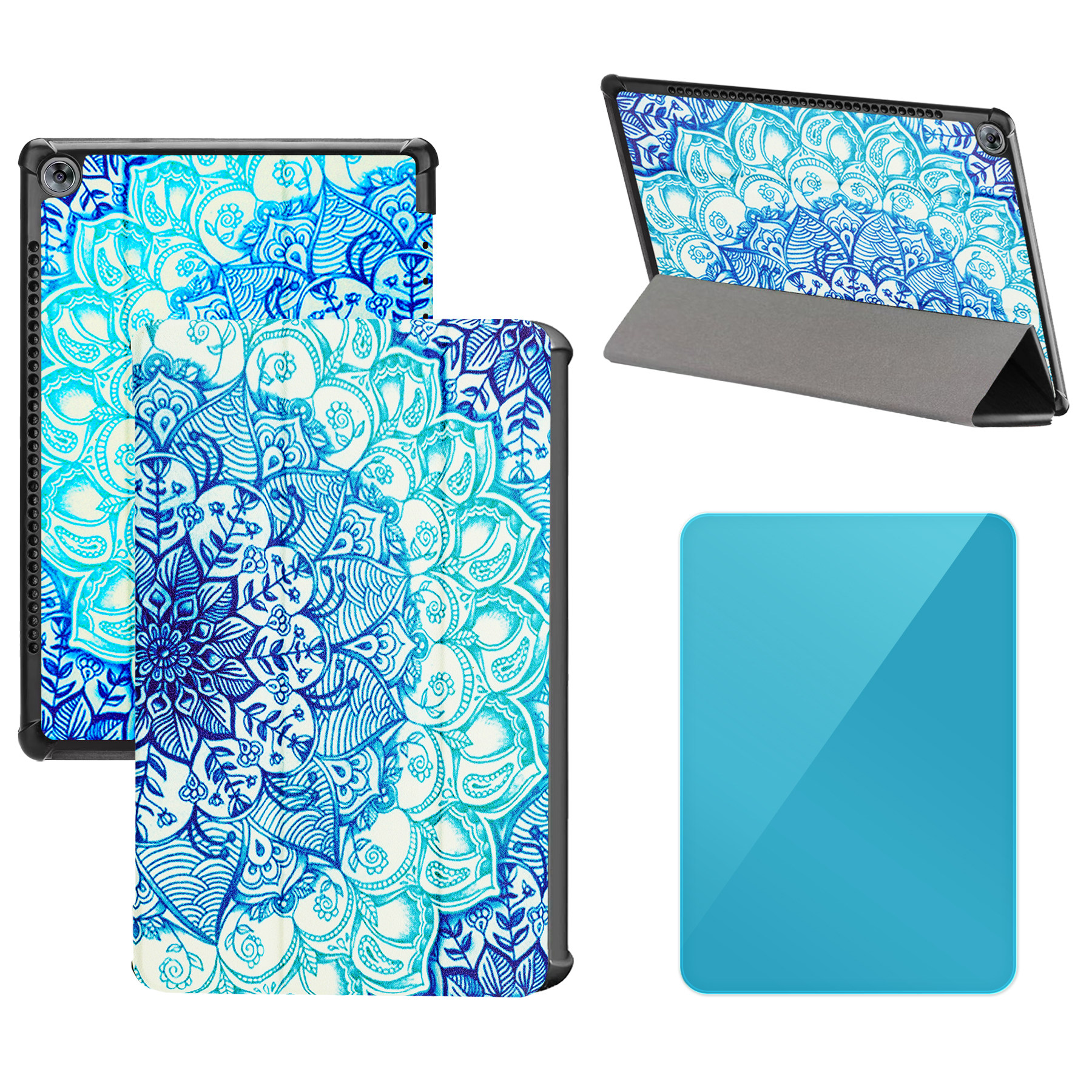 适用华为MediaPad M5 10.8英寸平板保护套HUAWEI M5平板电脑防摔皮套CMR-AL09/CMRW09智能休眠保护壳送保护膜