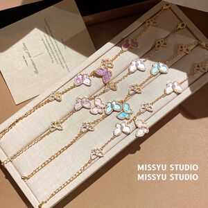春夏生辉甜美手链高级感轻奢锆石