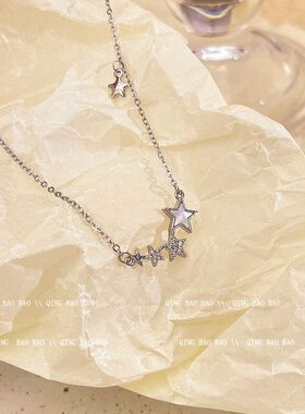 气质小众时尚锁骨设计感高级感