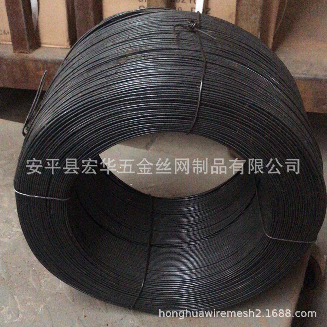 黑铁丝1.2mmBWG18#退火铁丝建筑捆扎丝 冷拉制钉丝 工厂直销