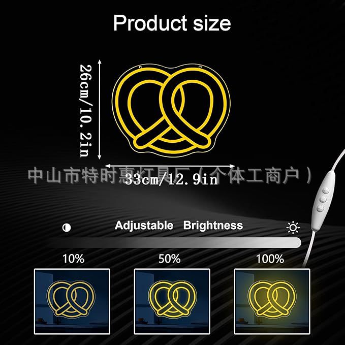 led霓虹灯跨境电商货源霓虹灯广告牌标志发光造型透明