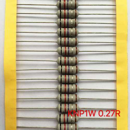 绕线电阻1W0R270R33渡锡铜线