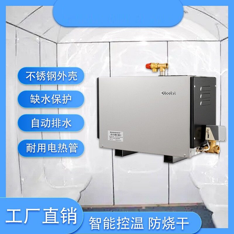 实力工厂室内桑拿蒸汽设备不锈钢电加热蒸汽发生器