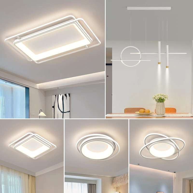 全屋套餐客厅灯吸顶灯直播款式现代简约智能卧室灯中山灯具