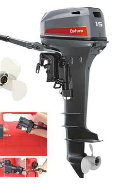 Brand New Yamaha E15dml 6B4 Enduro Long Shaft Outboard Motor