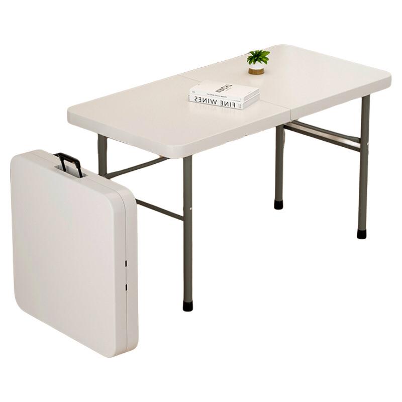 可折叠简易家用吃饭桌户外摆摊桌便携式长方形餐桌小户型电脑书桌