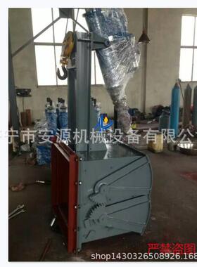 矿用煤渣运输鄂式闸门DEZ-500电液动腭式闸门电液弧形闸门