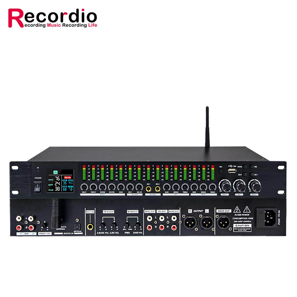 GAX-LD1500专业数字效果均衡器卡拉OK系统舞台音效音频处理器