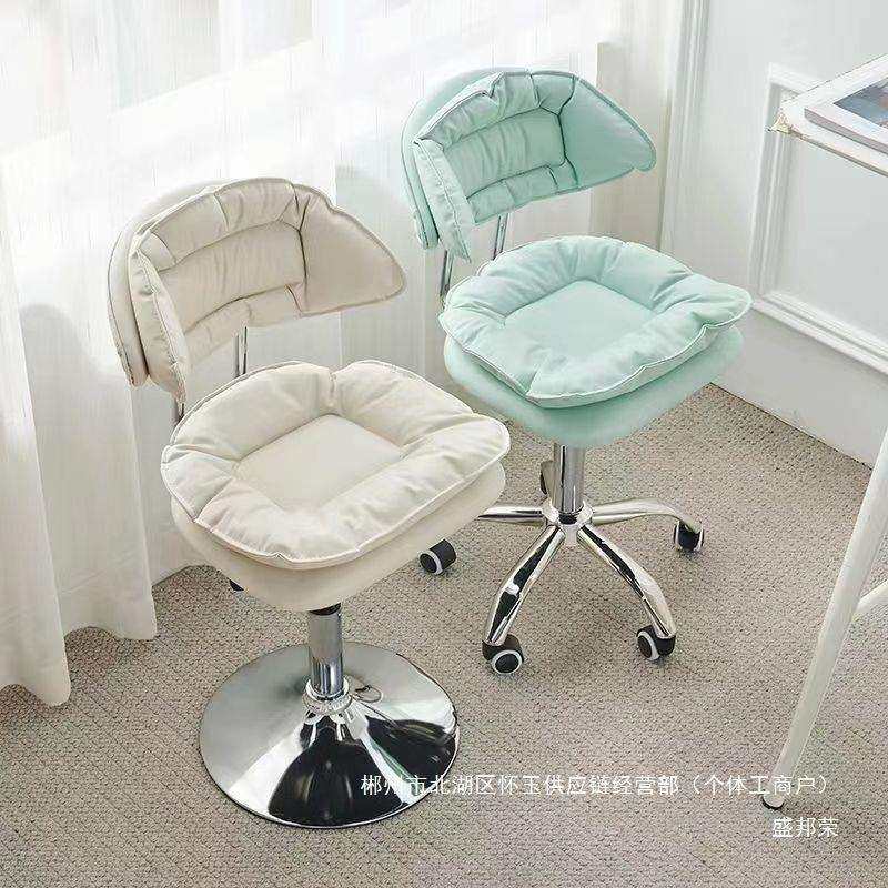 直销美甲桌椅吧台椅子顾客椅升降滑轮转椅美甲师椅子凳美睫化