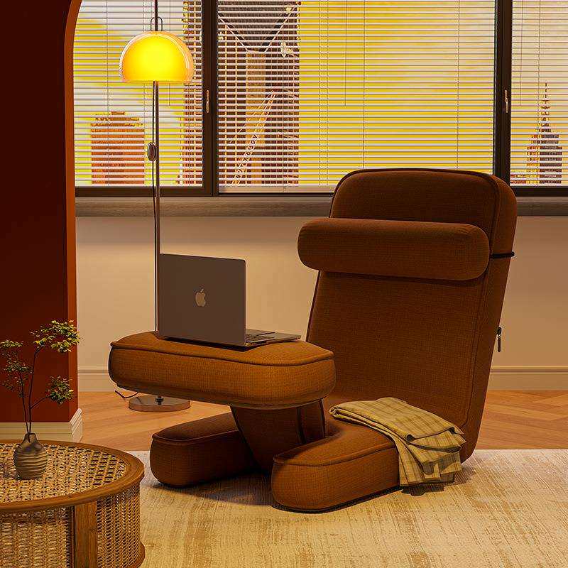 懒人沙发自由调节靠背电脑卧室沙发椅人体工学榻榻米床上靠背椅