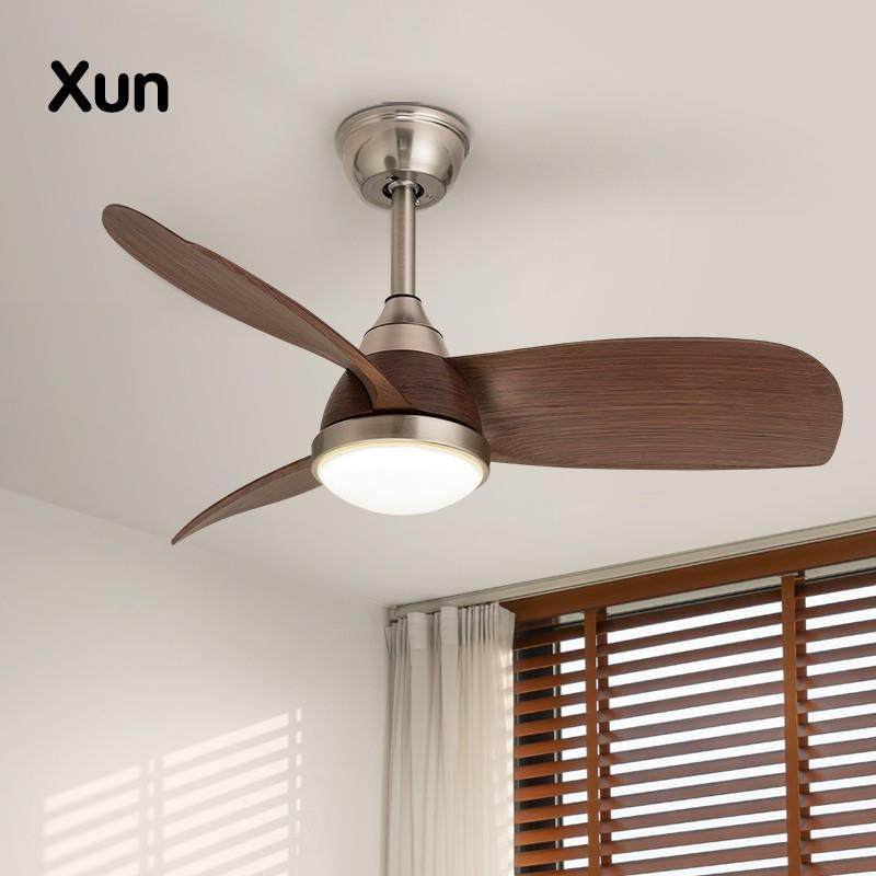 轻法式中古风扇吊灯美式复古餐厅吊扇灯南洋风高级感大厅客厅吊灯