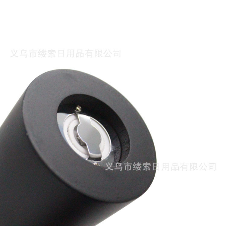 大尺寸手动胡椒研磨器16寸黑色橡胶木胡椒磨西餐厅牛排店调味瓶