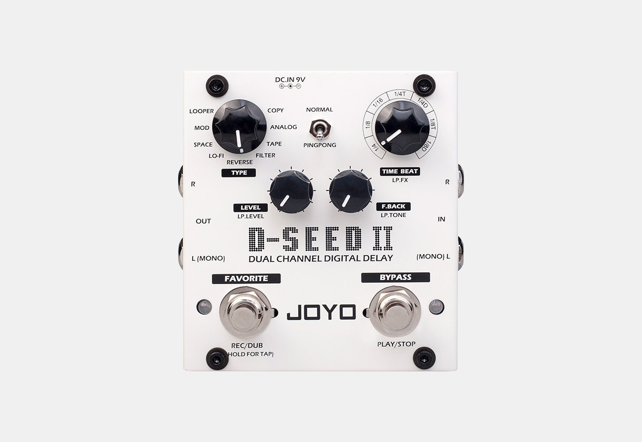 JOYO D-SEEDII 二代双通道延时 四种延时模式 电吉他单块效果器图片