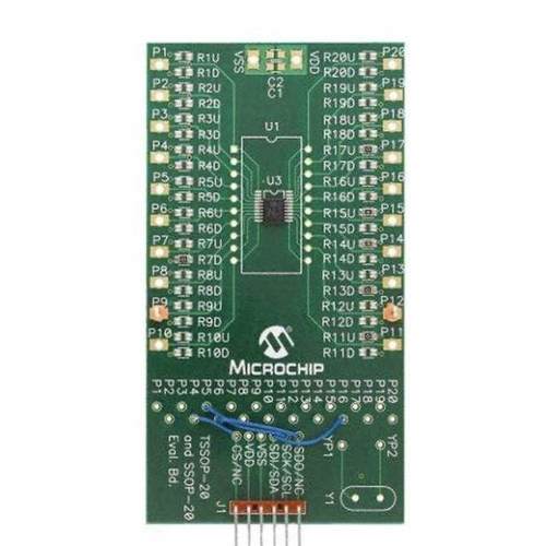 MCP42XXEVMCP4231424142514261数字电位器数据采集评估板