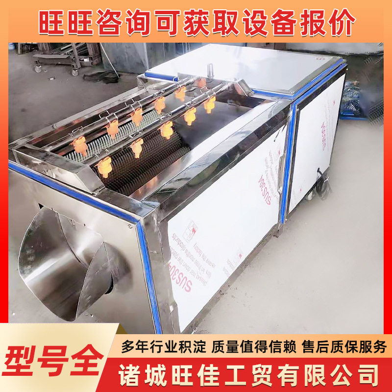 梅干菜贡菜清洗深加工流水线 全自动果蔬香菜芹菜喷淋清洗机设备