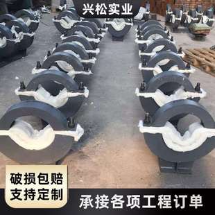 地埋式隔热管托长输热隔热管夹阻燃固定导向滑动支座石油化工
