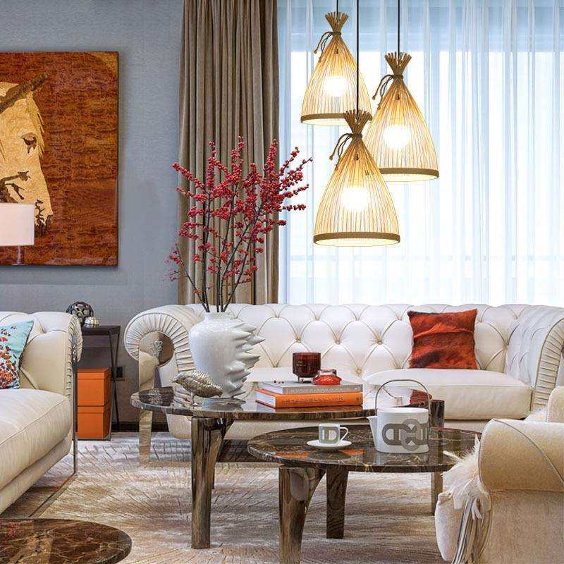 简约竹子餐厅灯竹编火锅店民宿茶室楼梯间吧台橱窗灯创意个性吊灯,清洗/食品/商业设备,风口/风叶/风机配件,淘宝优惠券,粉丝福利购,淘宝优惠卷