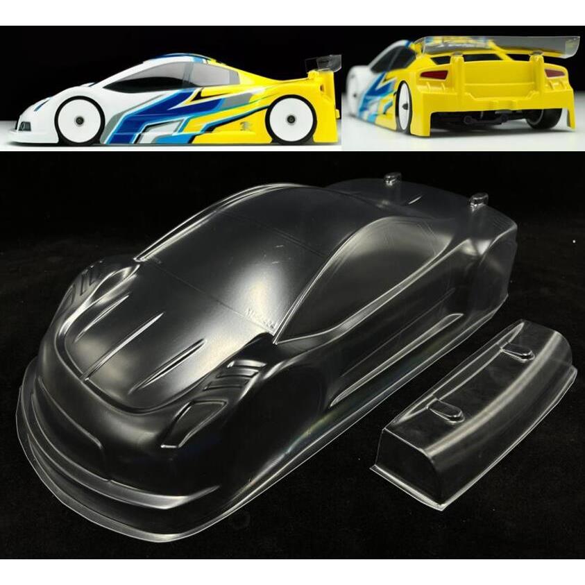 1/10平跑车壳漂移车壳XtremeRedHawk电房车透明PC车壳190mm