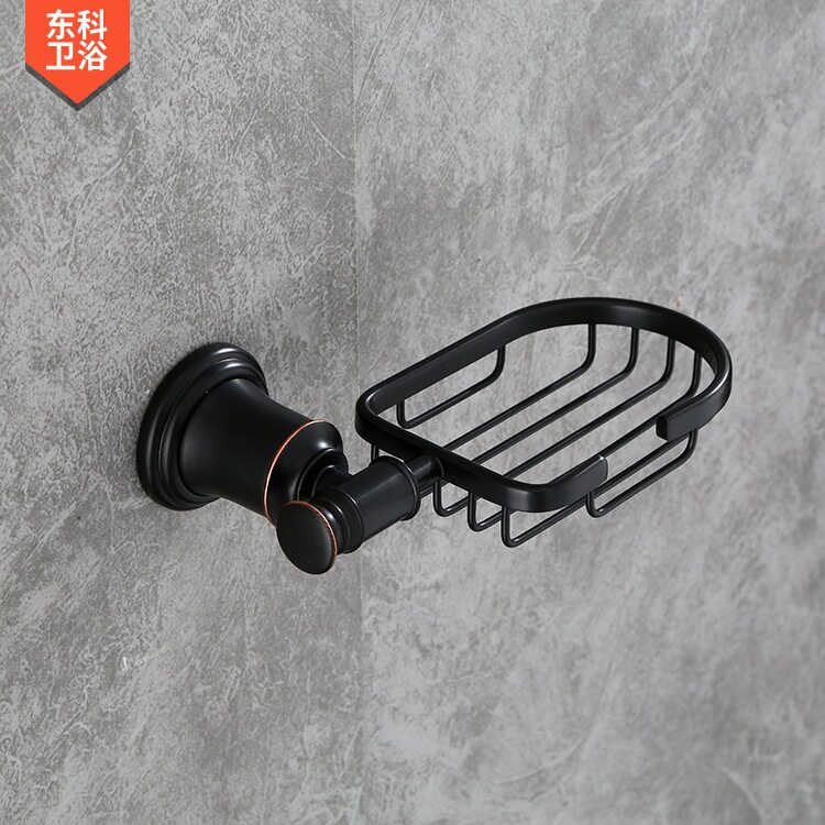 2018新款香皂网架 浴室肥皂盒仿古沥水皂网 卫生间壁挂皂碟批发