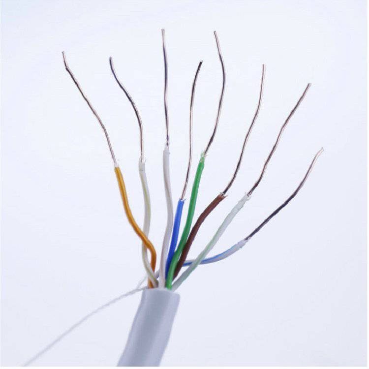 超六类双屏蔽网线 cat6类屏蔽网络线千兆8芯 厂家供应