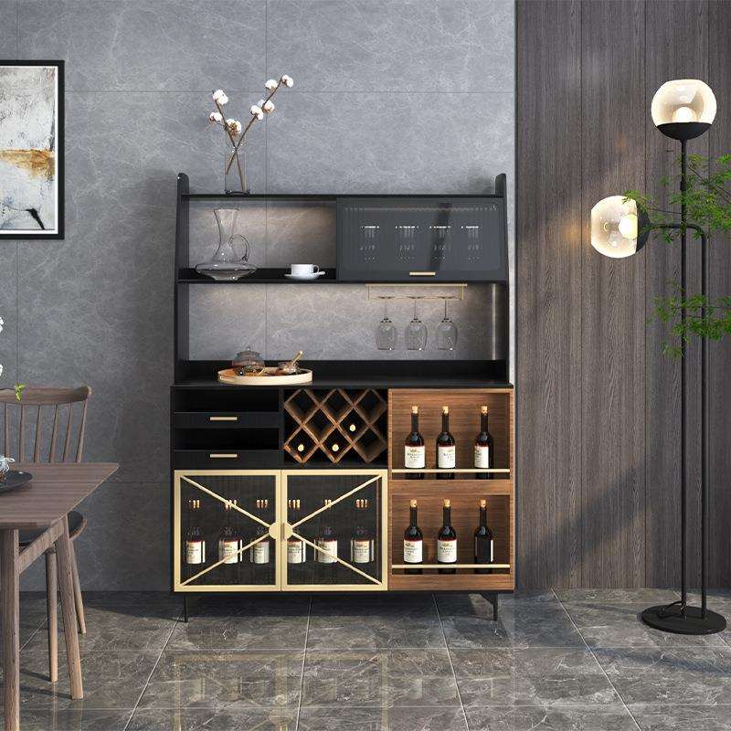 厨房置物架落地式多层微波炉烤箱多功能收纳架子家用阳台储物货架