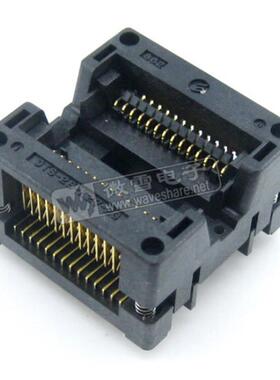 SOP28SOIC28SO28IC芯片烧写测试引脚间距1.27mm编程座测试座