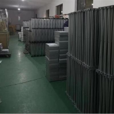 拉网展架展会背景出口型拉网展架户外加强型铁拉网背景画面制作