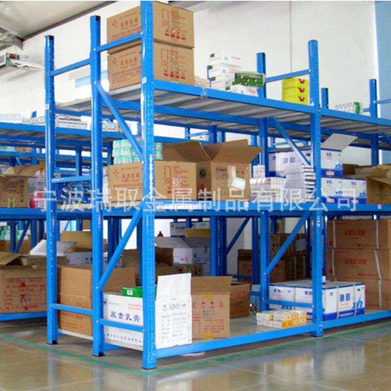 宁波重型层板式货架大型仓库布匹布料货架服装电商快递仓储展示架