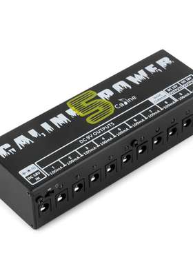 卡铃 Caline CP-05 10路输出口单块效果器电源 9V 12V 18V输出