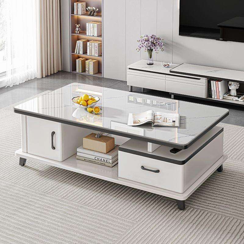 2025新款轻奢阳台沙发小茶台茶几客厅家用小户型简约现代钢化玻璃