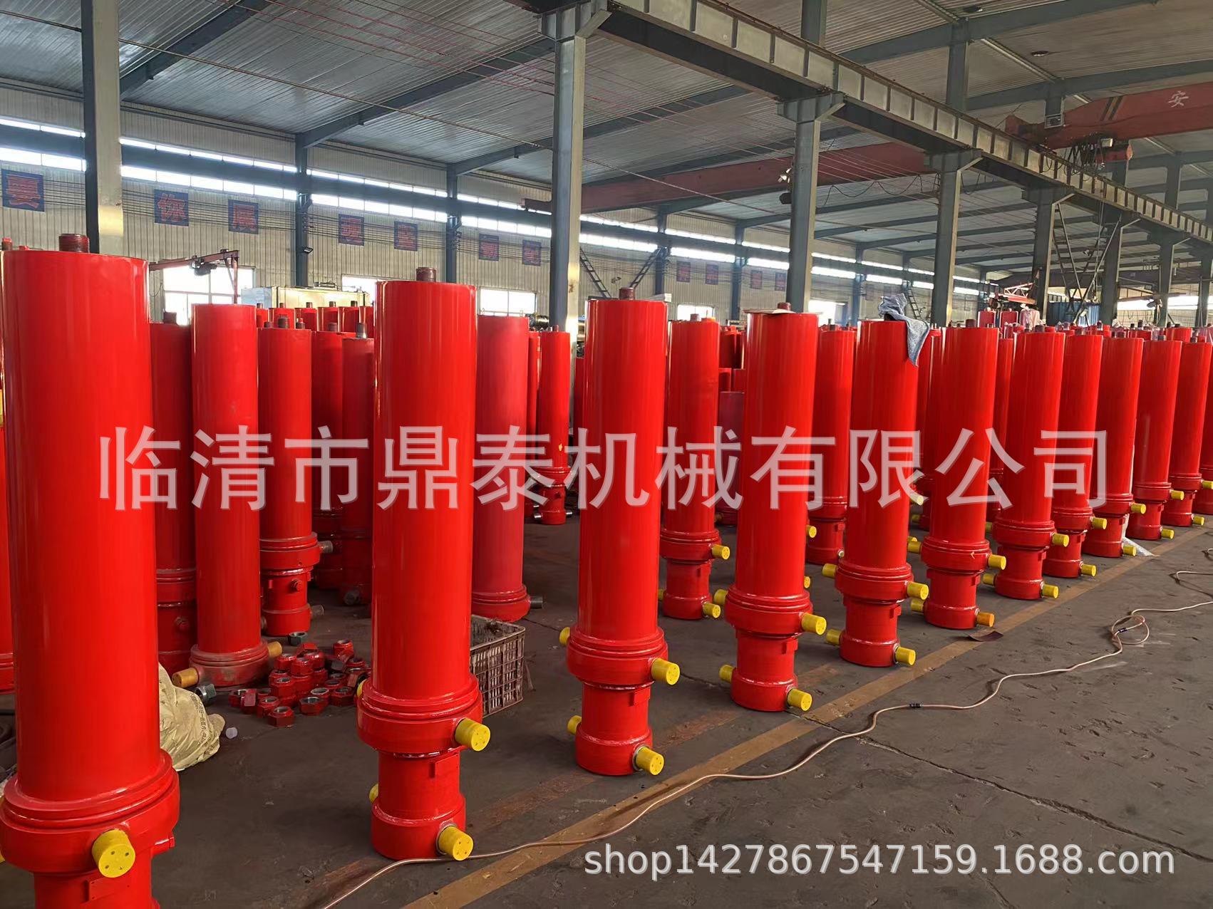 液压缸单作用套筒式多级伸缩油缸自卸车挂车前四后八翻斗车改装