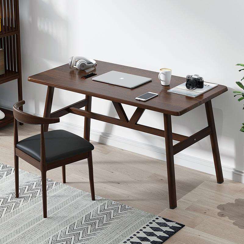 电脑台式桌卧室书桌简约家用学生租房学习写字办公桌椅组合小桌子